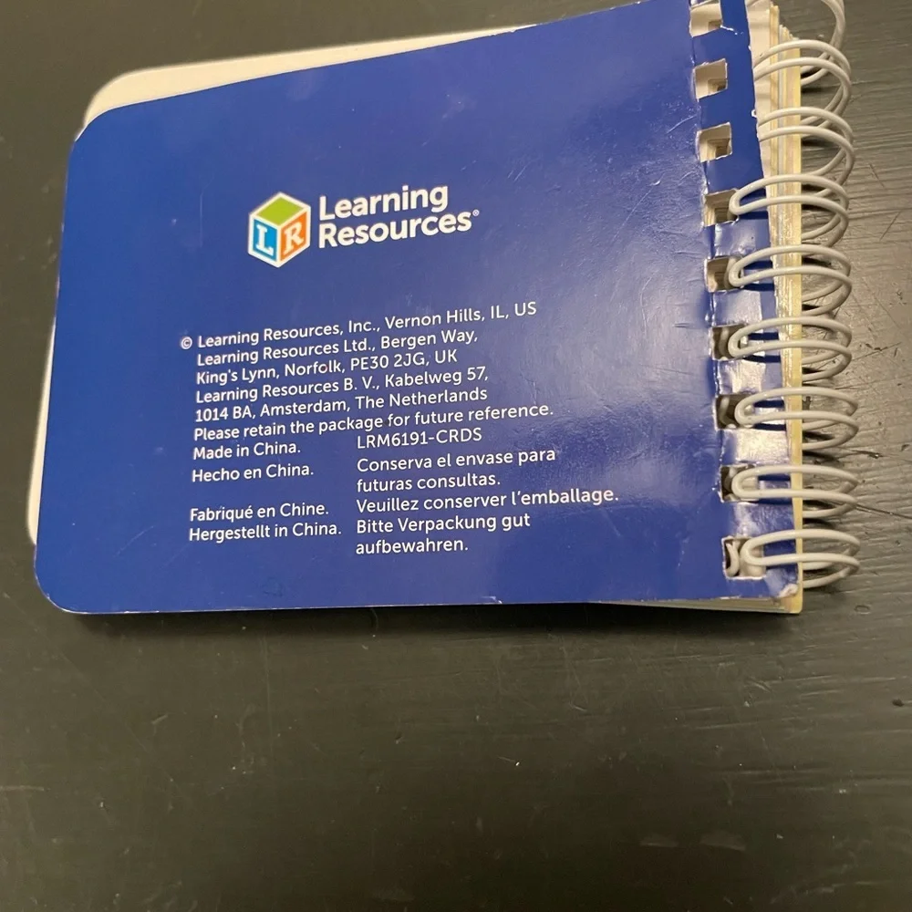 Numbers Book for Kids - Blue